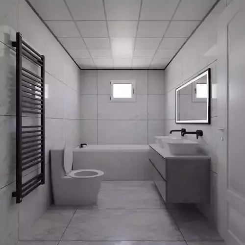 Modern Minimalist Bathroom