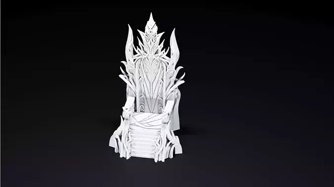 Throne of Shards - Fey Throne of Shards 3D print model