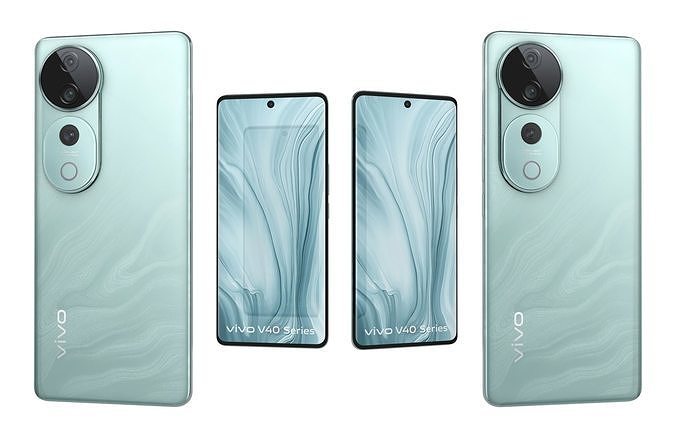 Vivo V40 Pro Meteor Blue 3D model