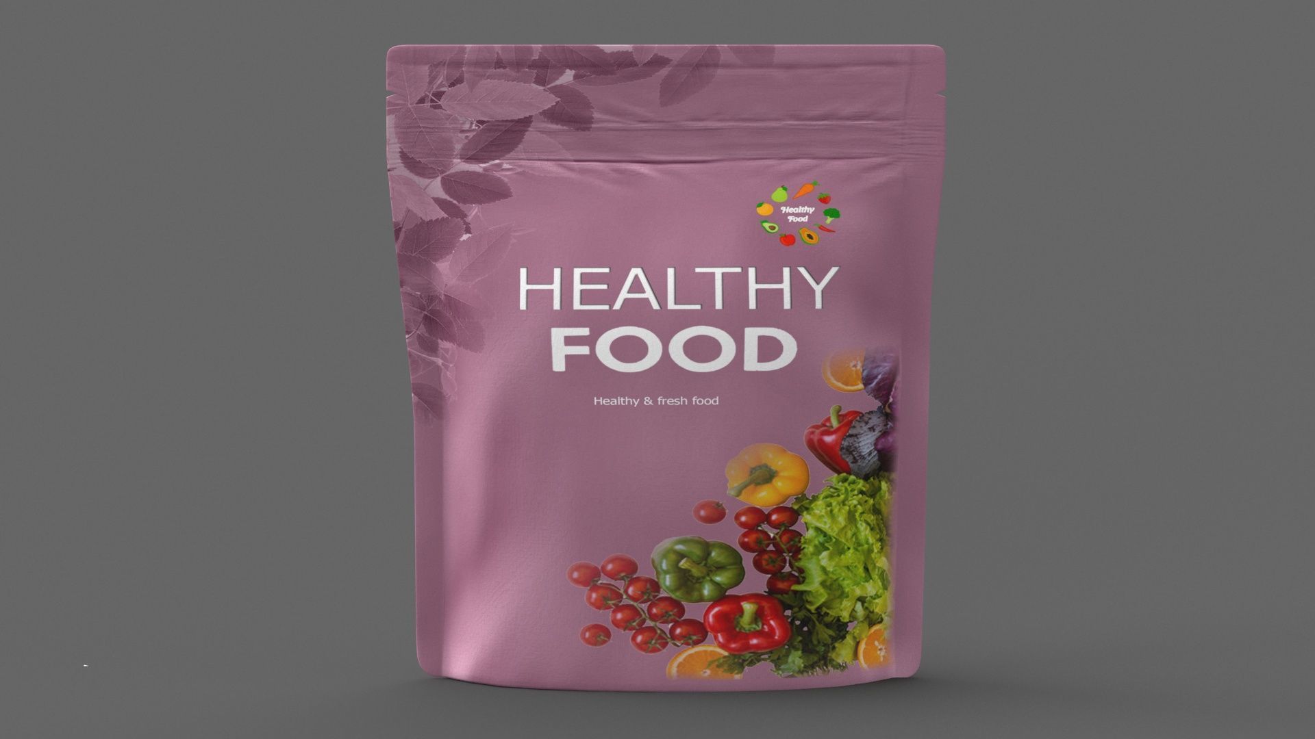 stand up pouch collection v2 PBR 3D model_10