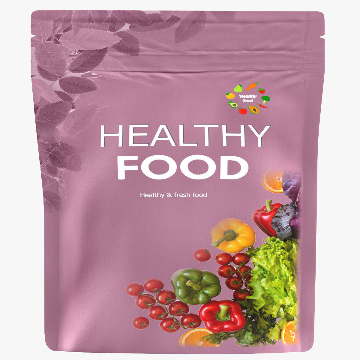 stand up pouch collection v2 PBR 3D model_9