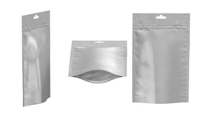 stand up pouch collection v3 PBR 3D model 5