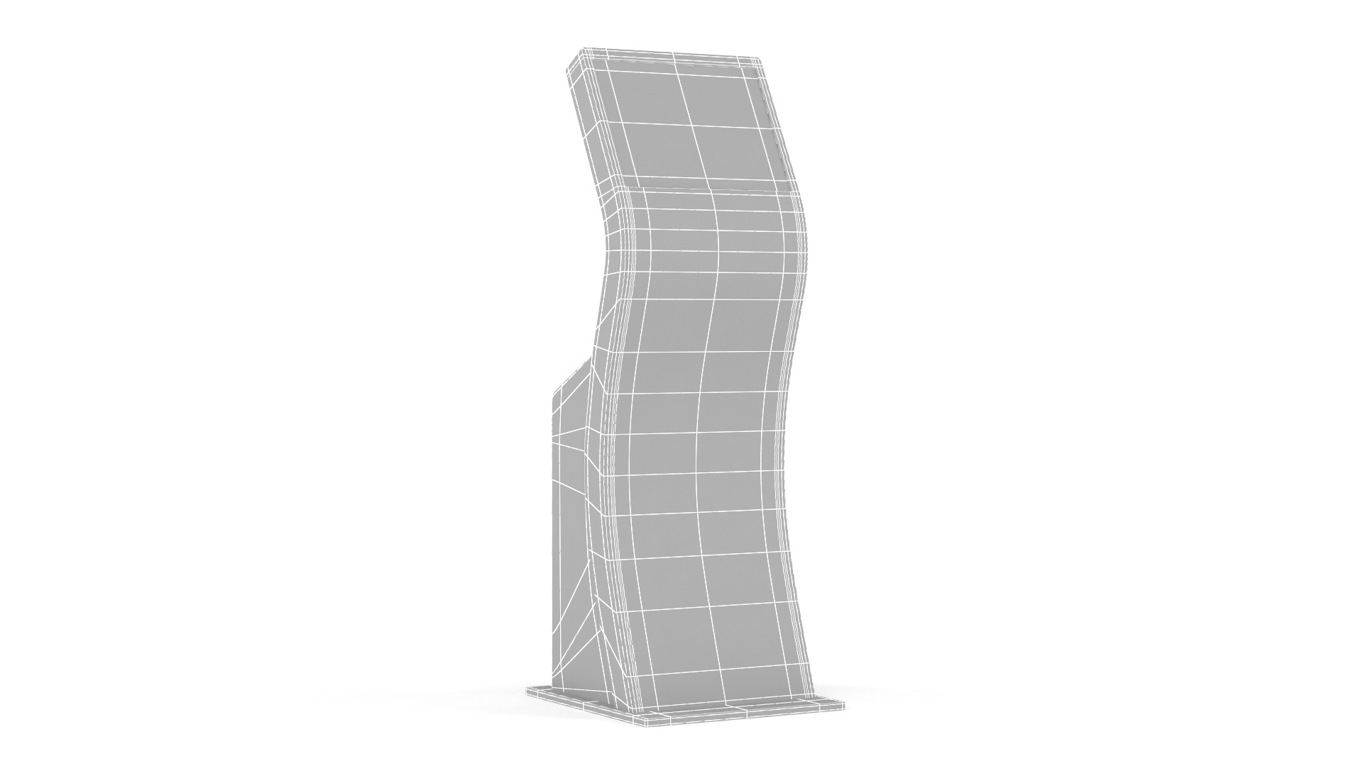 Electronic Kiosk 3D model_9