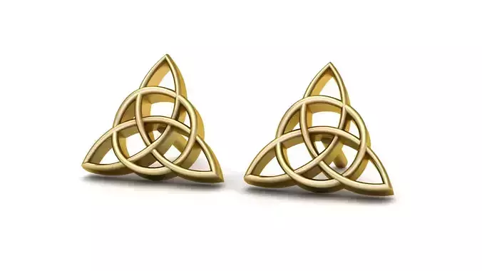 Women Fashion Earring 3d Printable Model 3D print model