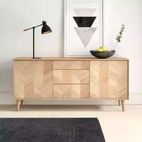 Bull Chrisley Sideboard 3D model