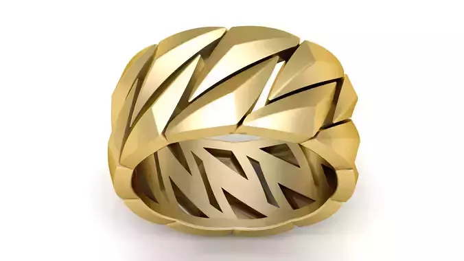 Men Fashion Ring 3d Printable Model