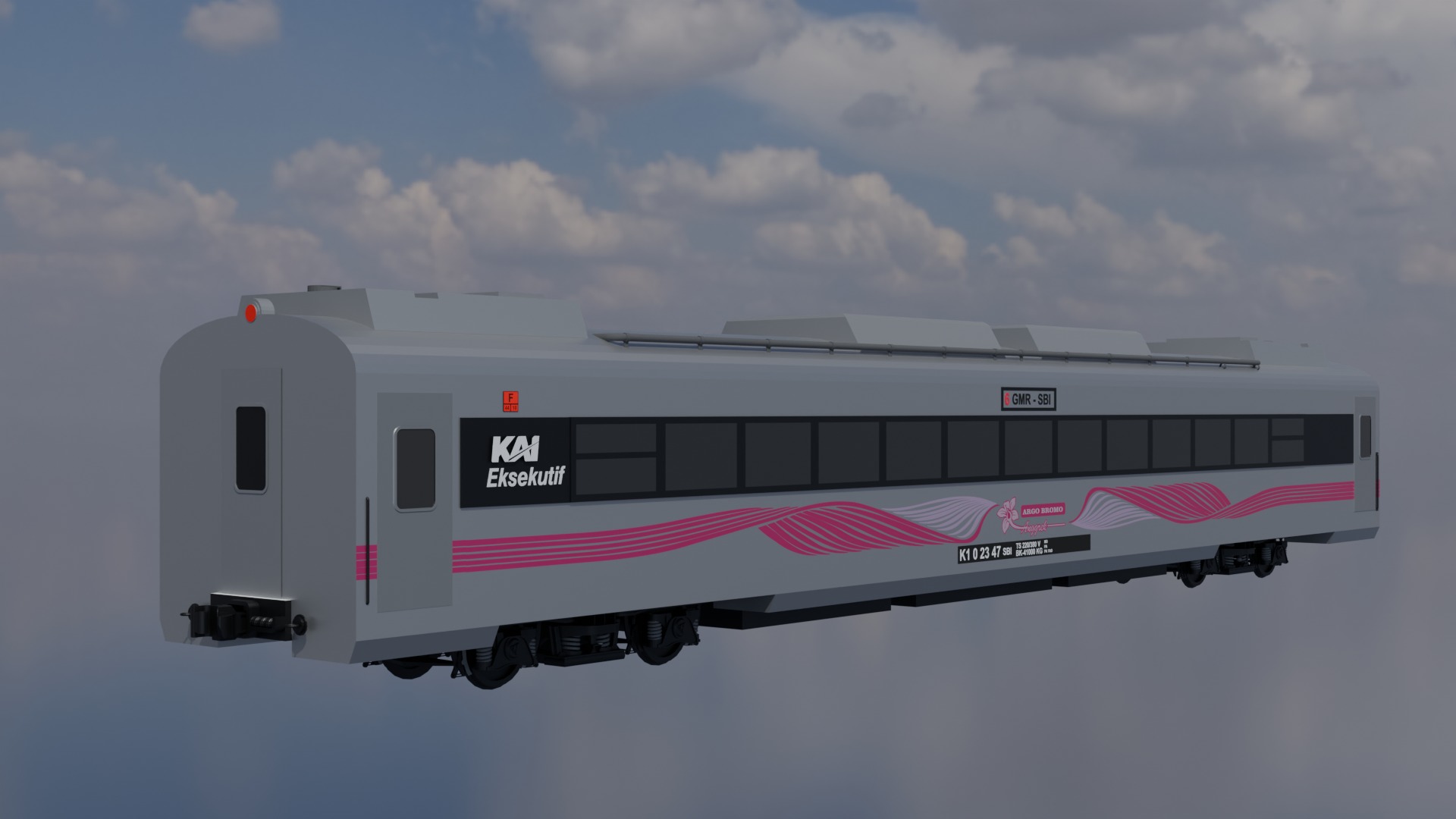 K1 SS New Gen Argo Bromo Anggrek 2023 3D model_2