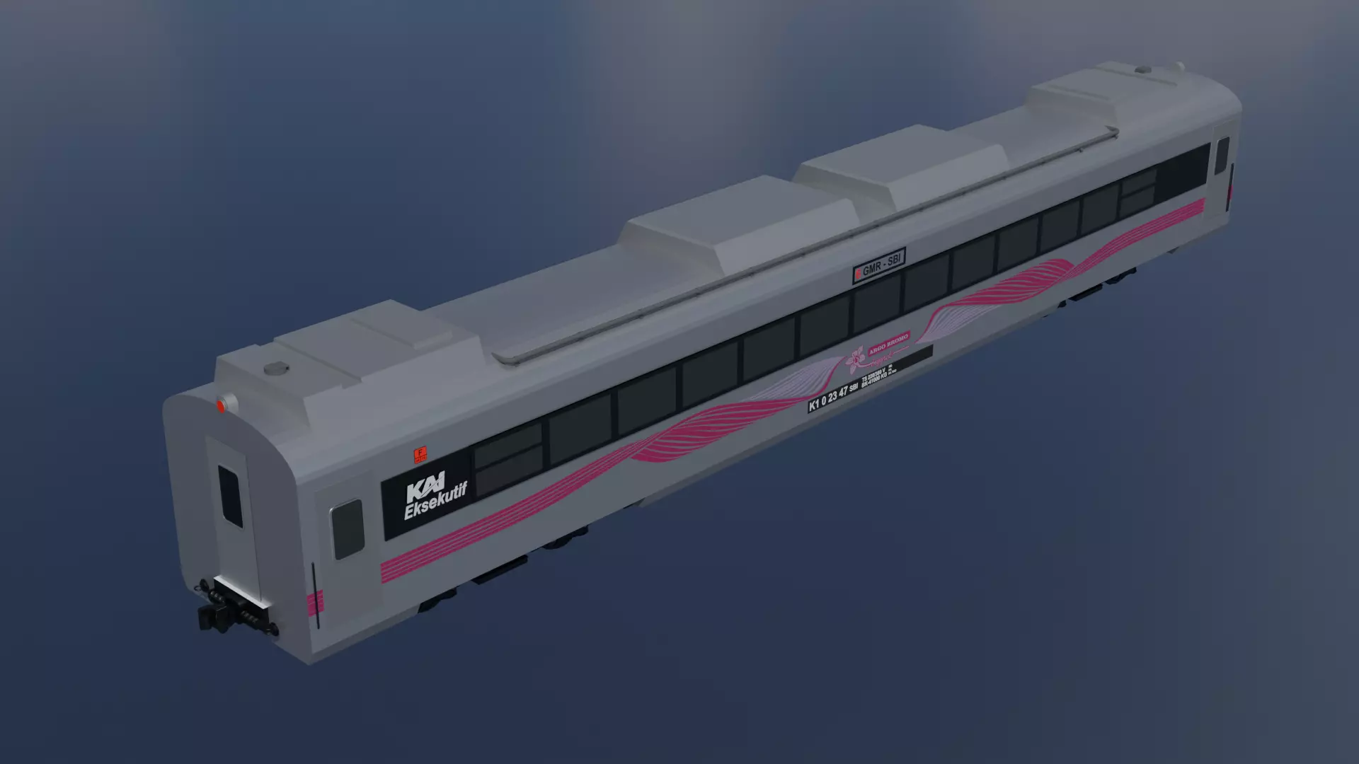 K1 SS New Gen Argo Bromo Anggrek 2023 3D model_0