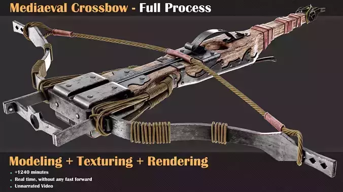Mediaeval Crossbow - Full Tutorial  