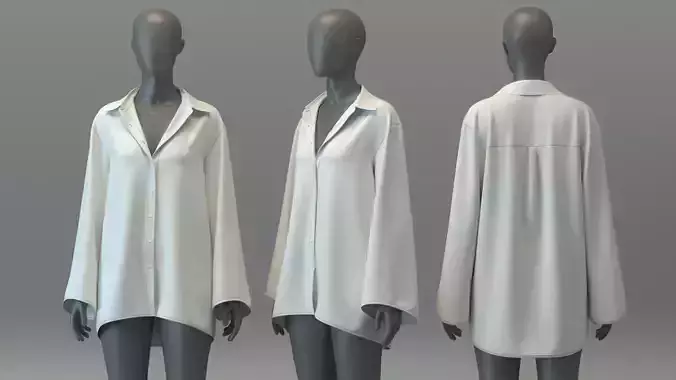 Oversized Beach Shirt