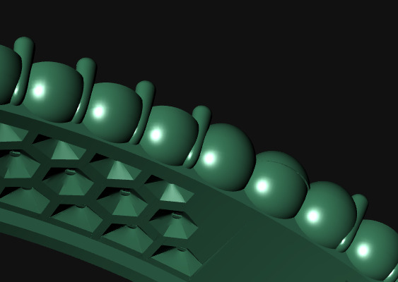 bracelet 3D print model_12