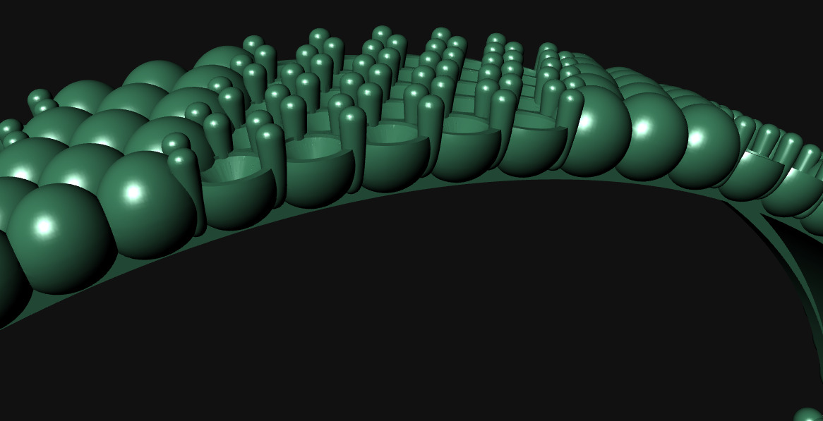 bracelet 3D print model_16