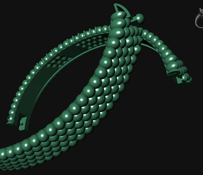 bracelet 3D print model_26