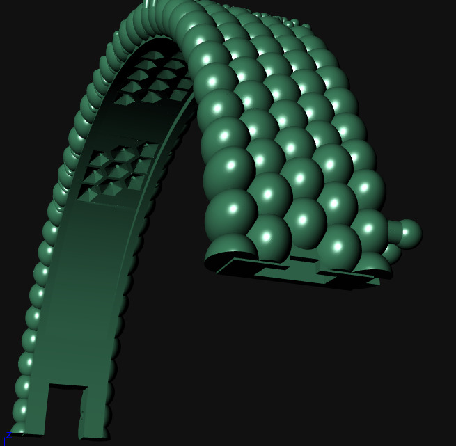 bracelet 3D print model_30