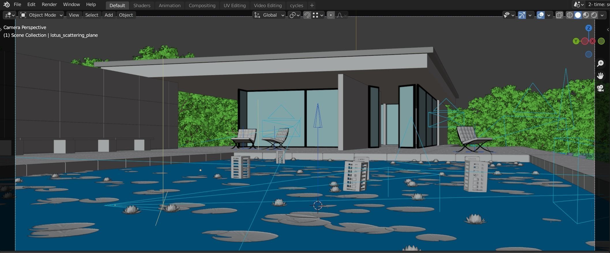 Barcelona Pavilion Free 3D model_5