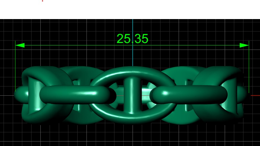 Chain ring for men Fashion 3d printable Model 3D print model_7