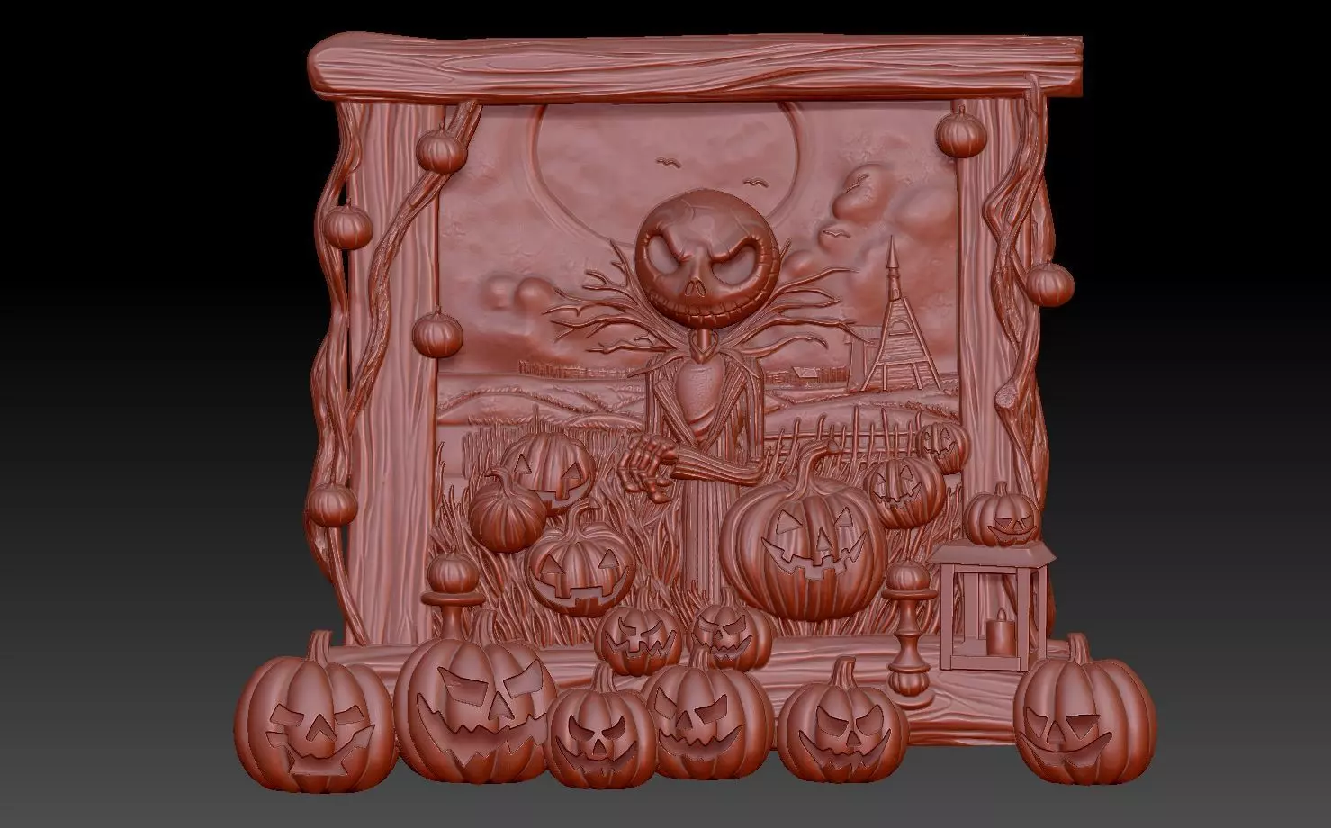 Jack Skeleton 3D print model_0
