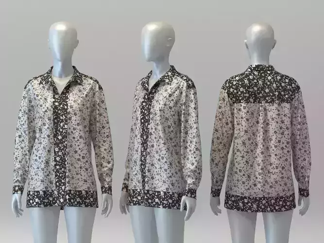 Floral Printed Shirt