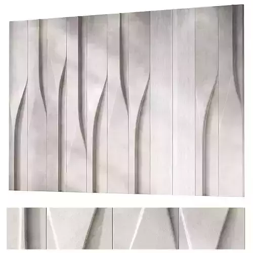 Decorative wall panelling Modern minimal style