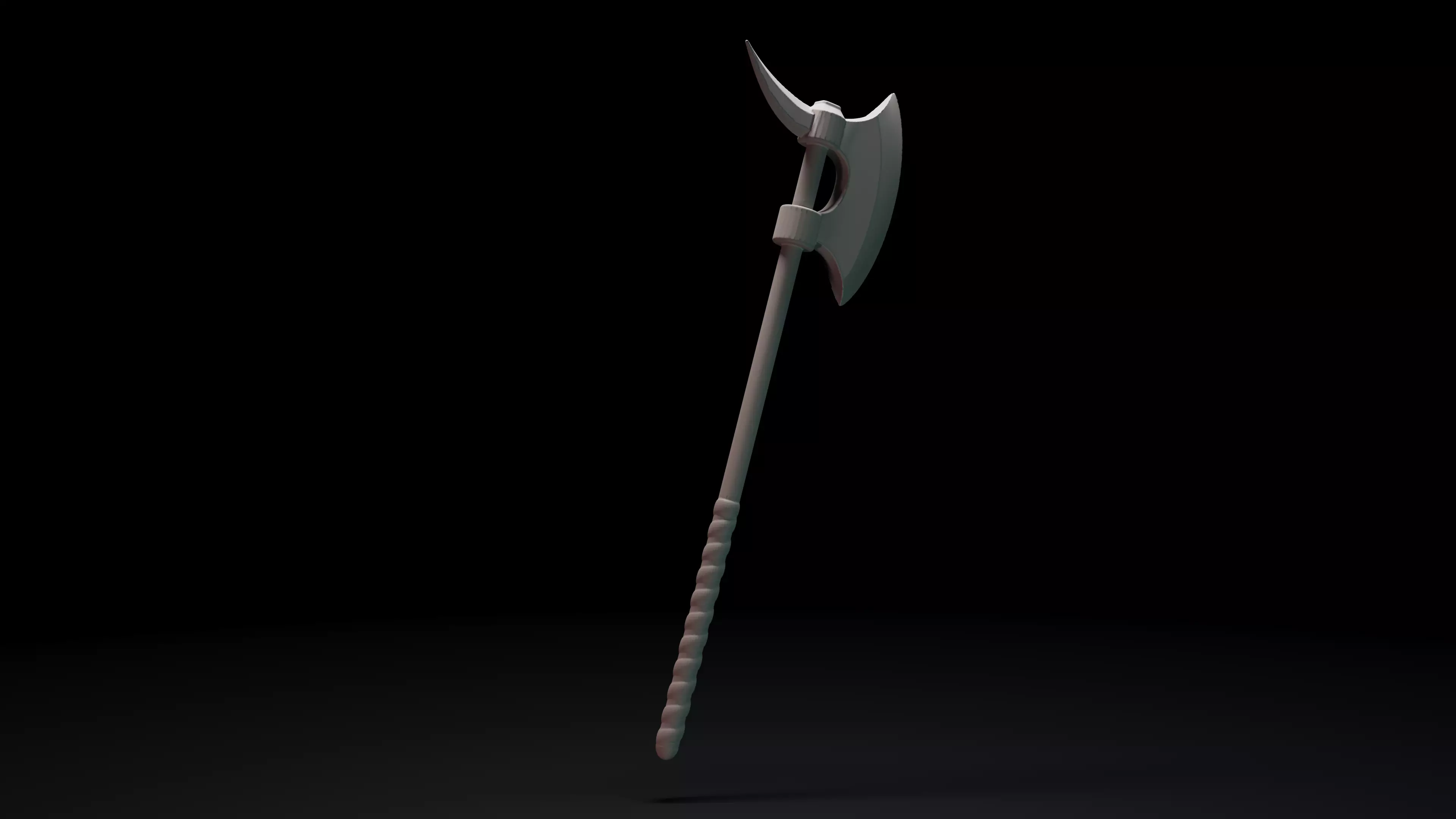 conan barbarian axe 3D print model_0
