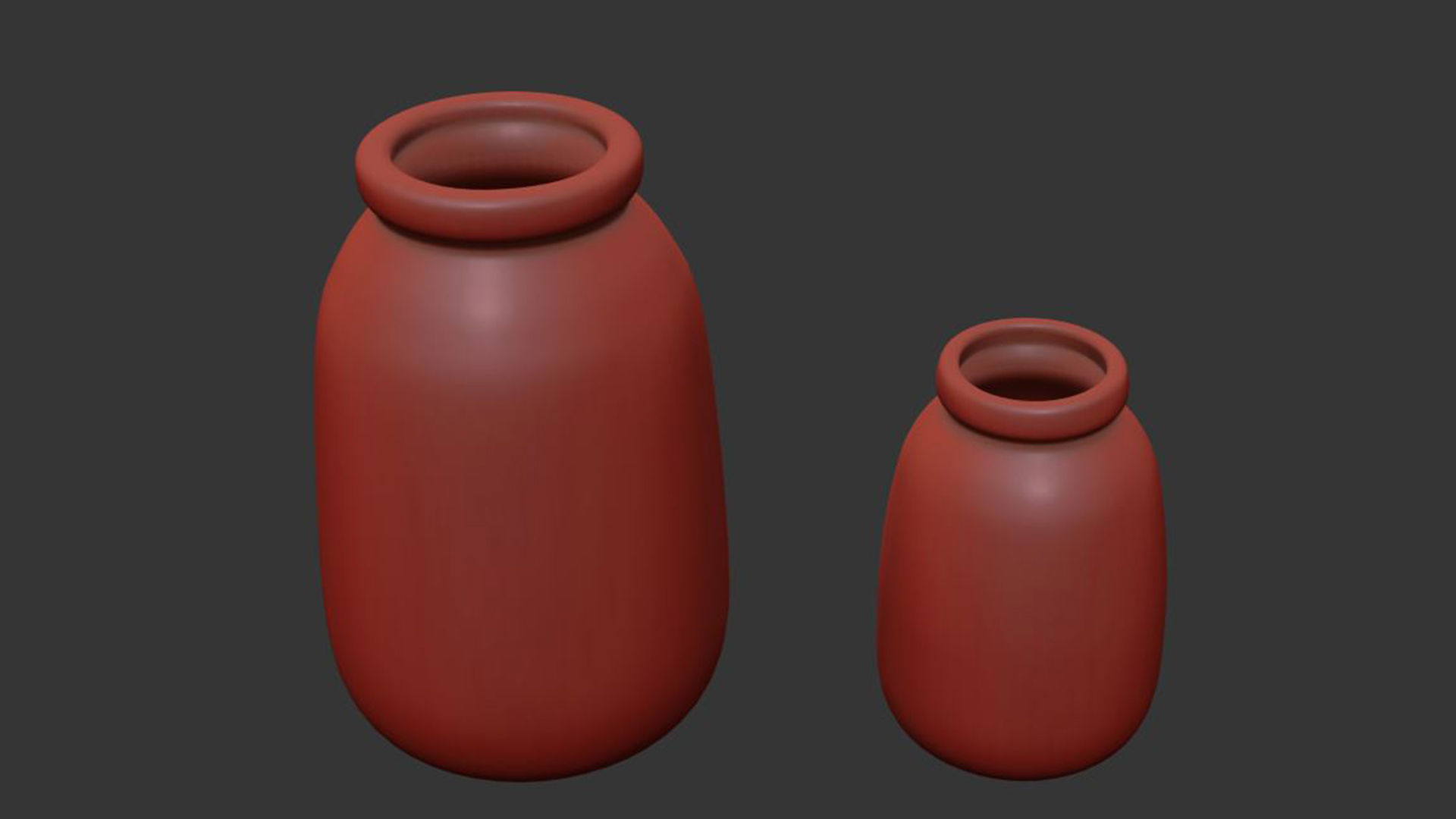 Textured Decorative Vase 3D model_6