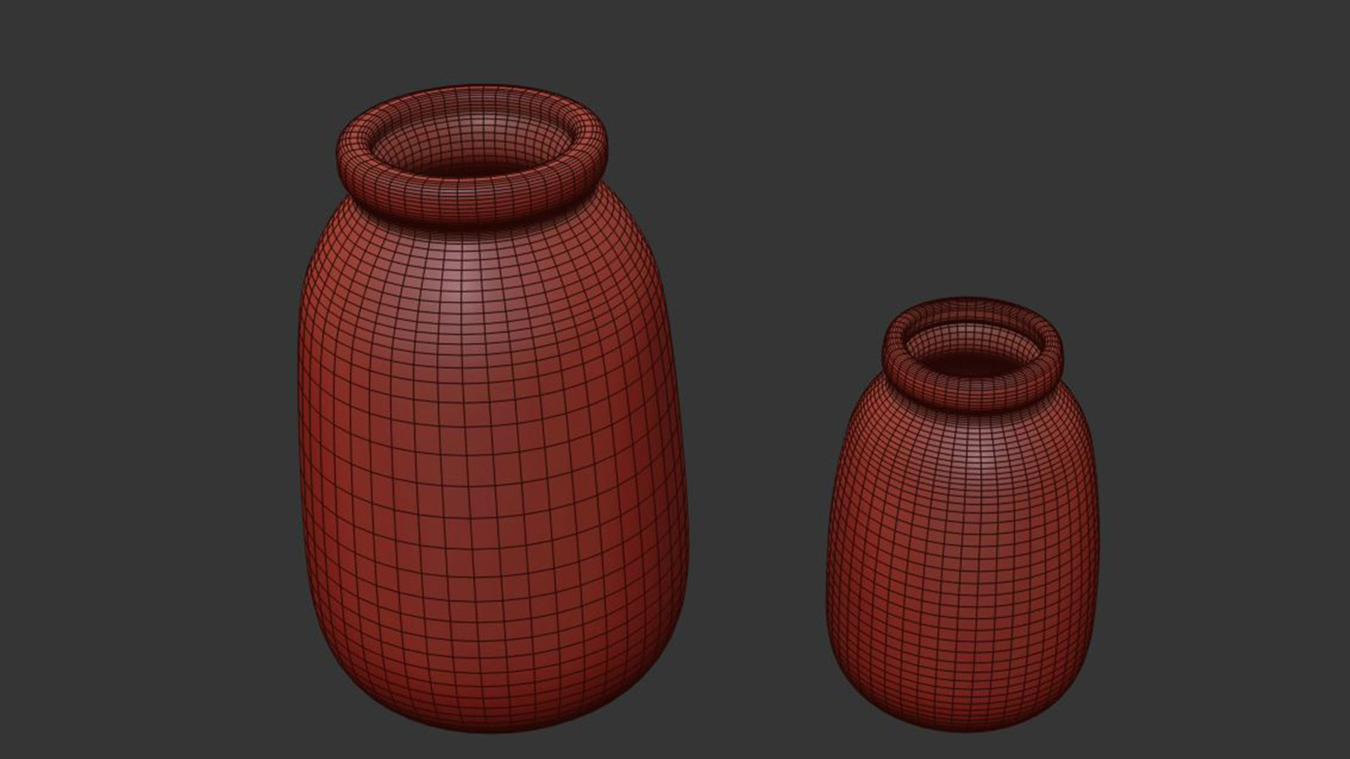 Textured Decorative Vase 3D model_7