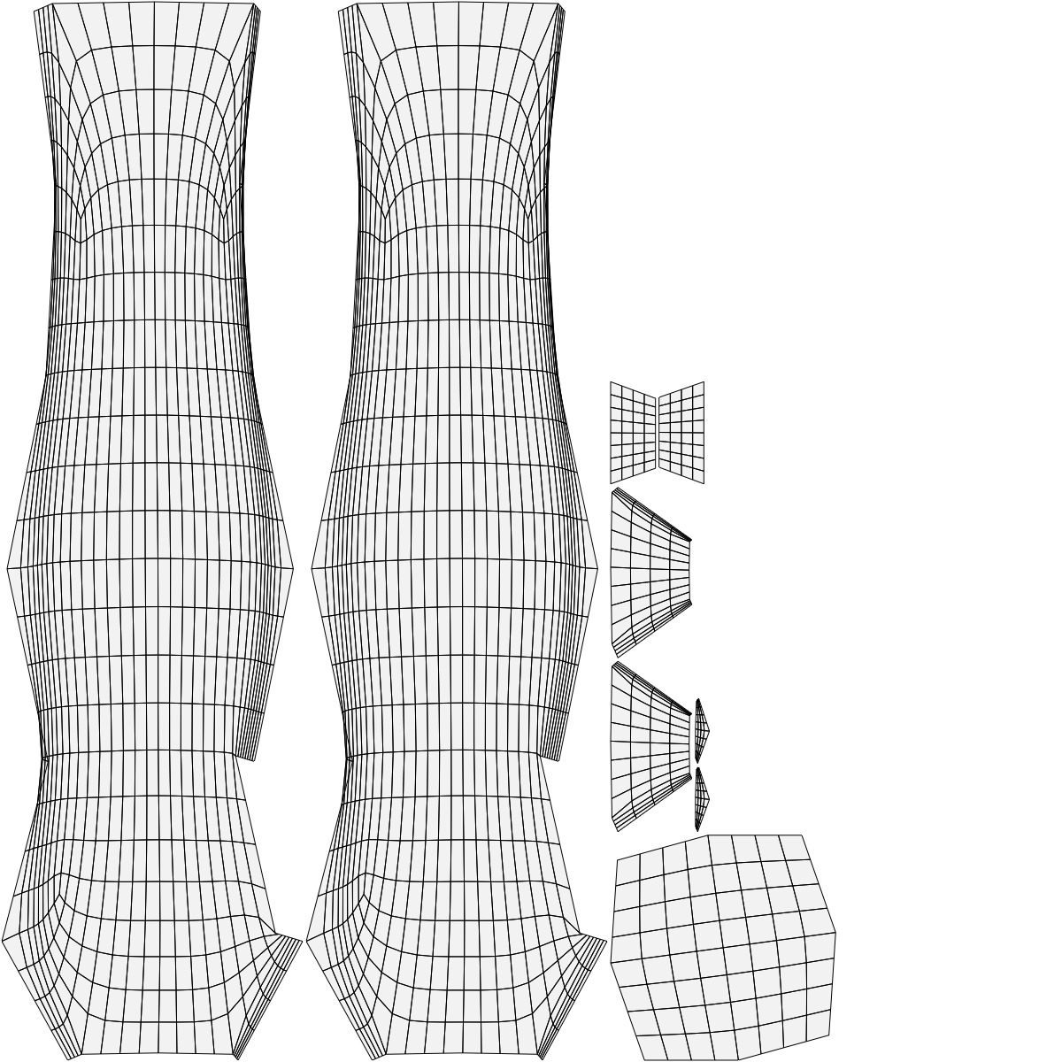 Flu Influenza Molecule 3D model_6