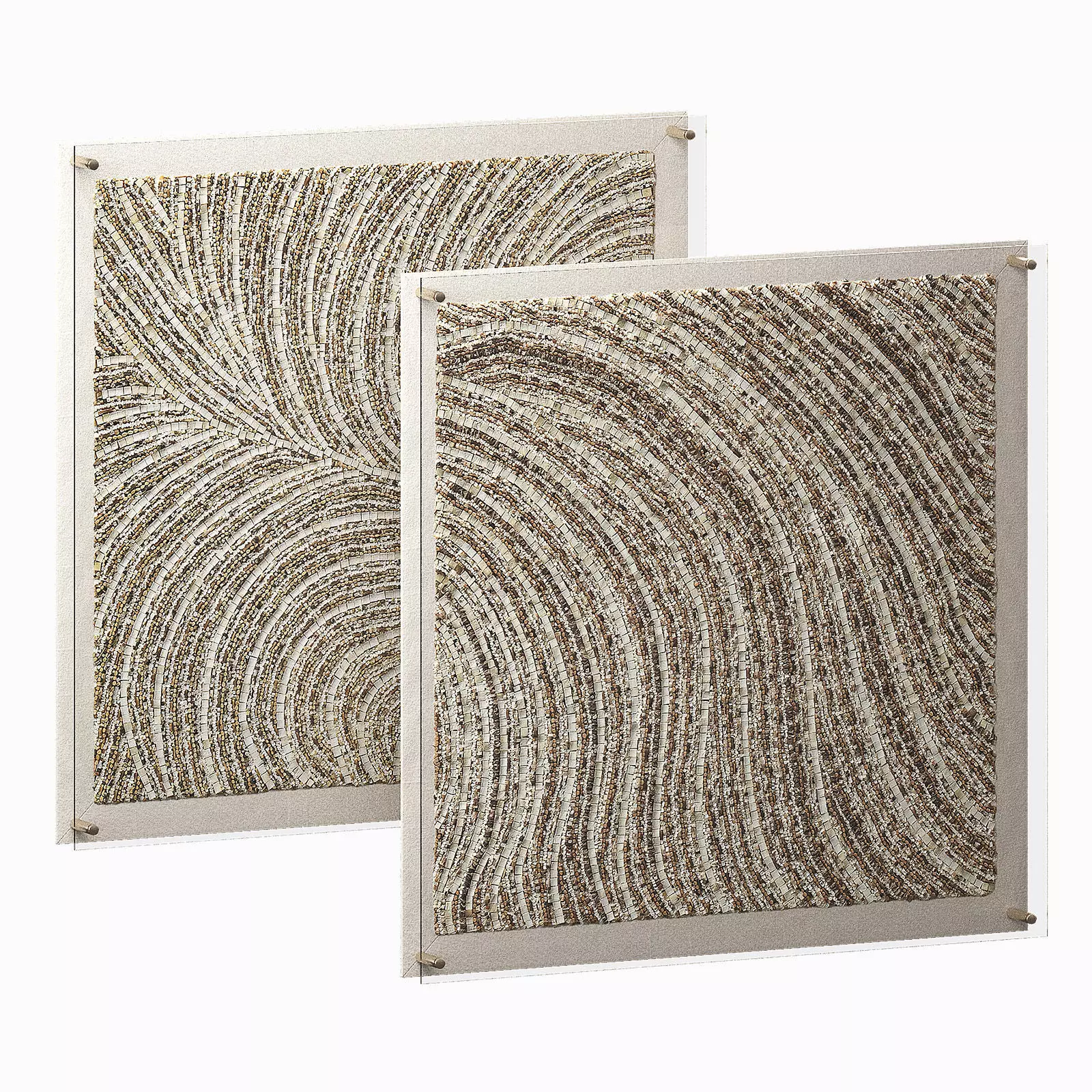 Wall decor Balboa and Bayside by Palecek 3D model_0