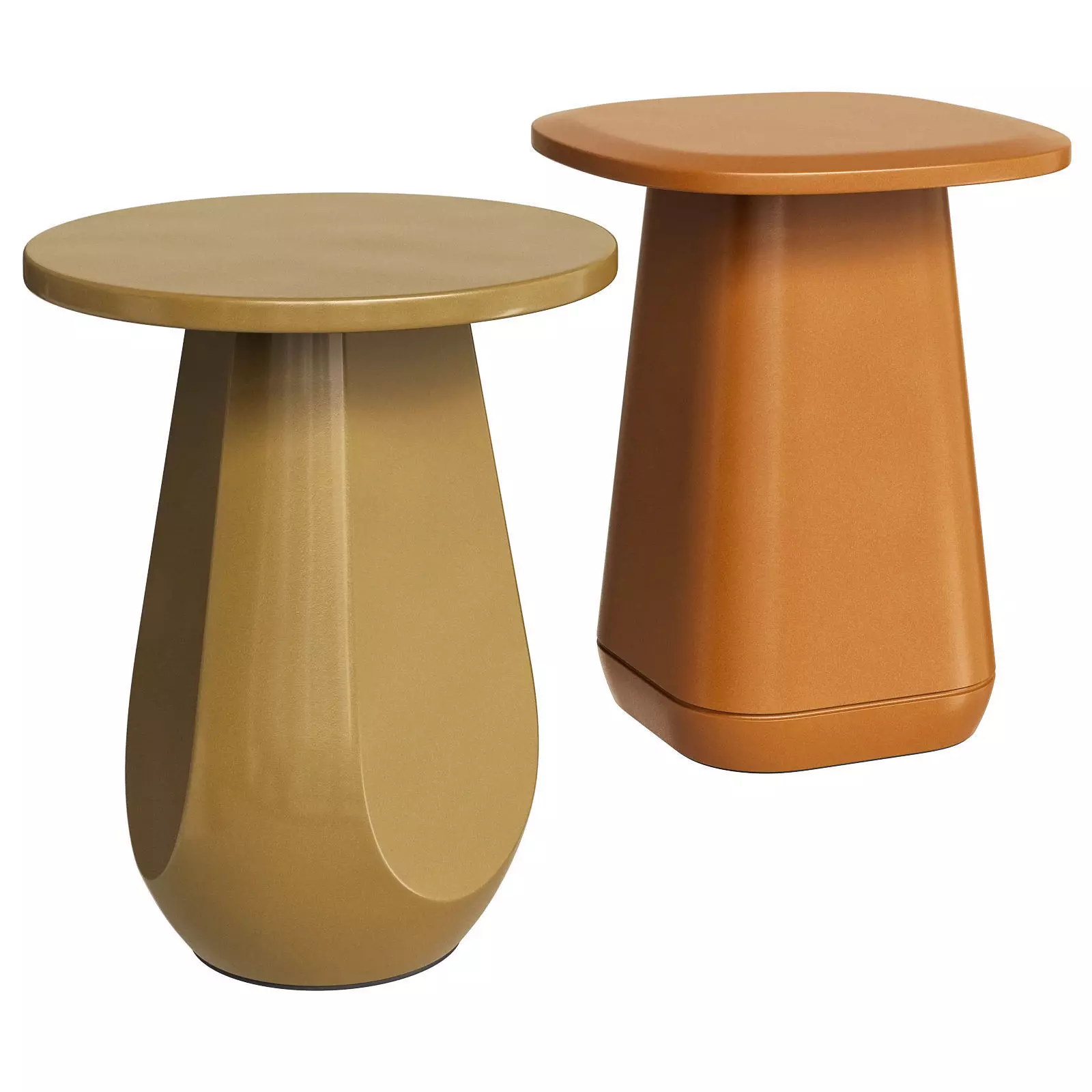 Terrell and Stein side tables by Lulu and Georgia 3D model_0