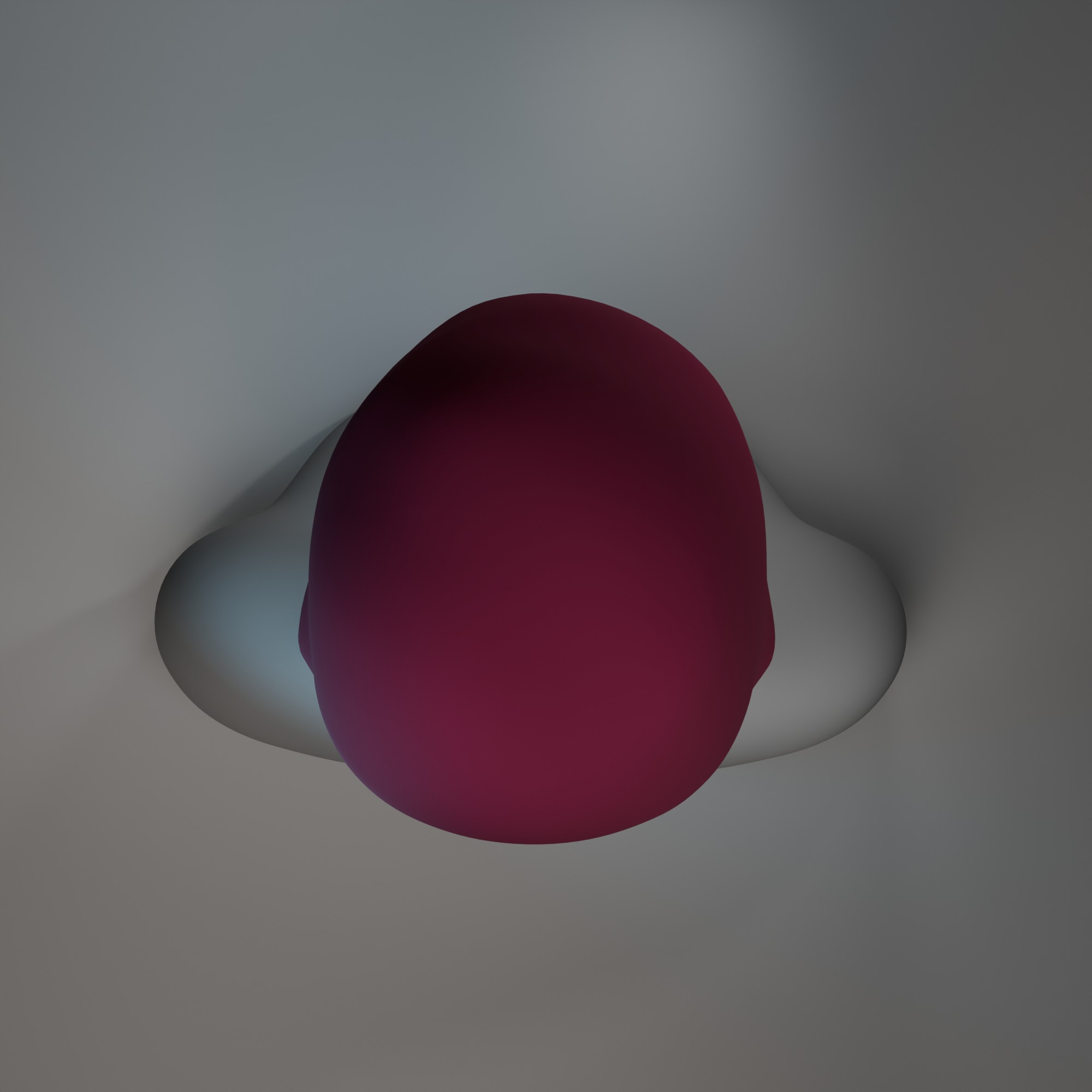 Black Balaclava Mask 3D Model Low-poly 3D model_7