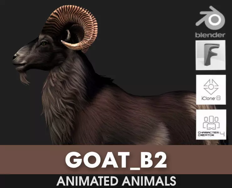 Goat-B2 3D model
