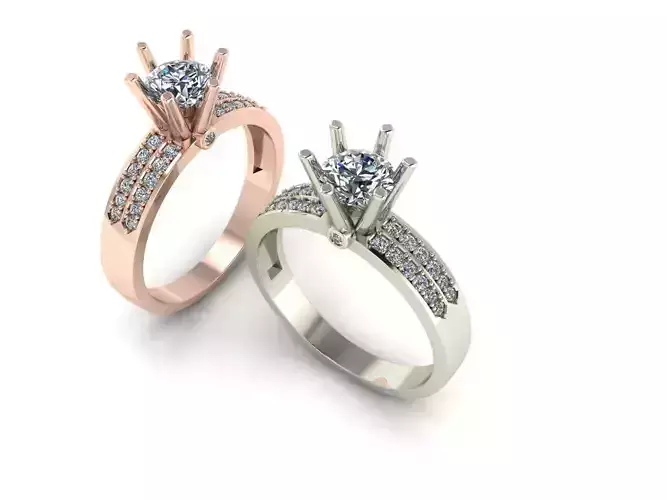 SLIM 6-PROBE WOMEN RING