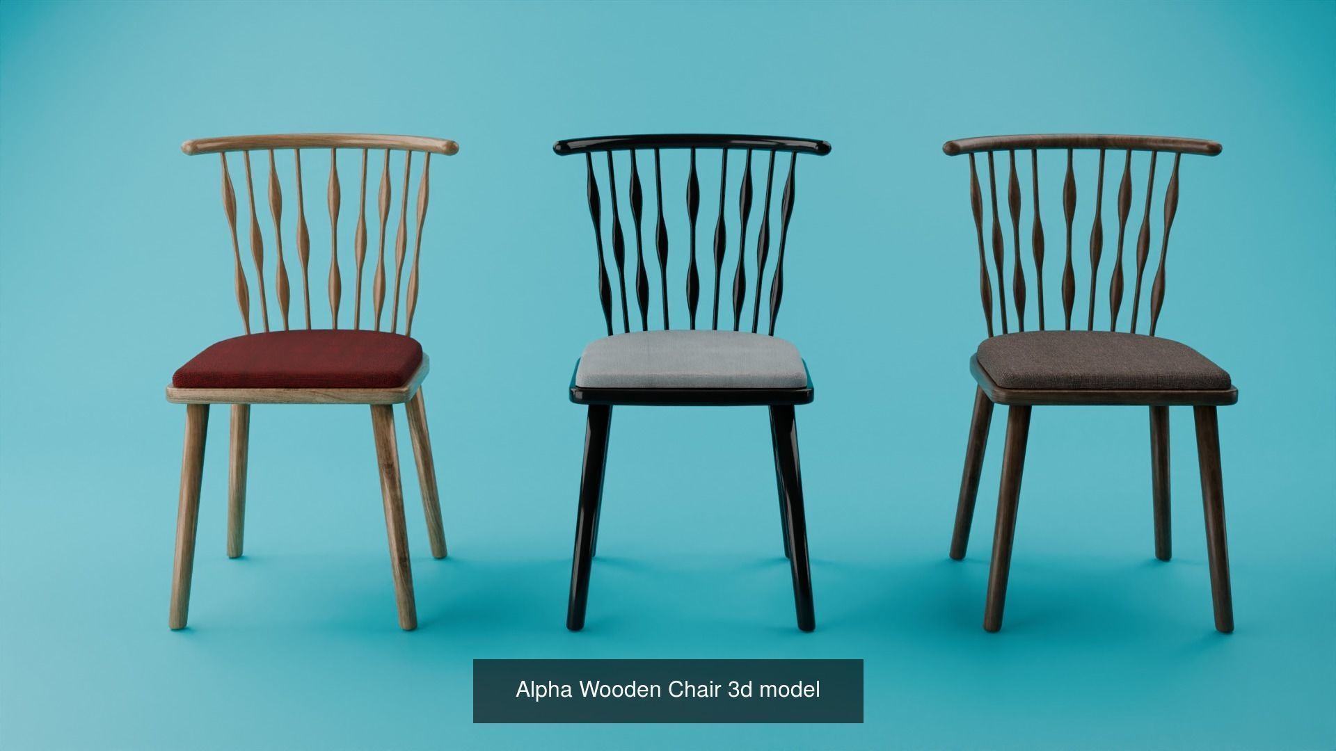 Chair pack 3d models VOLUME I 3D Model Collection_26