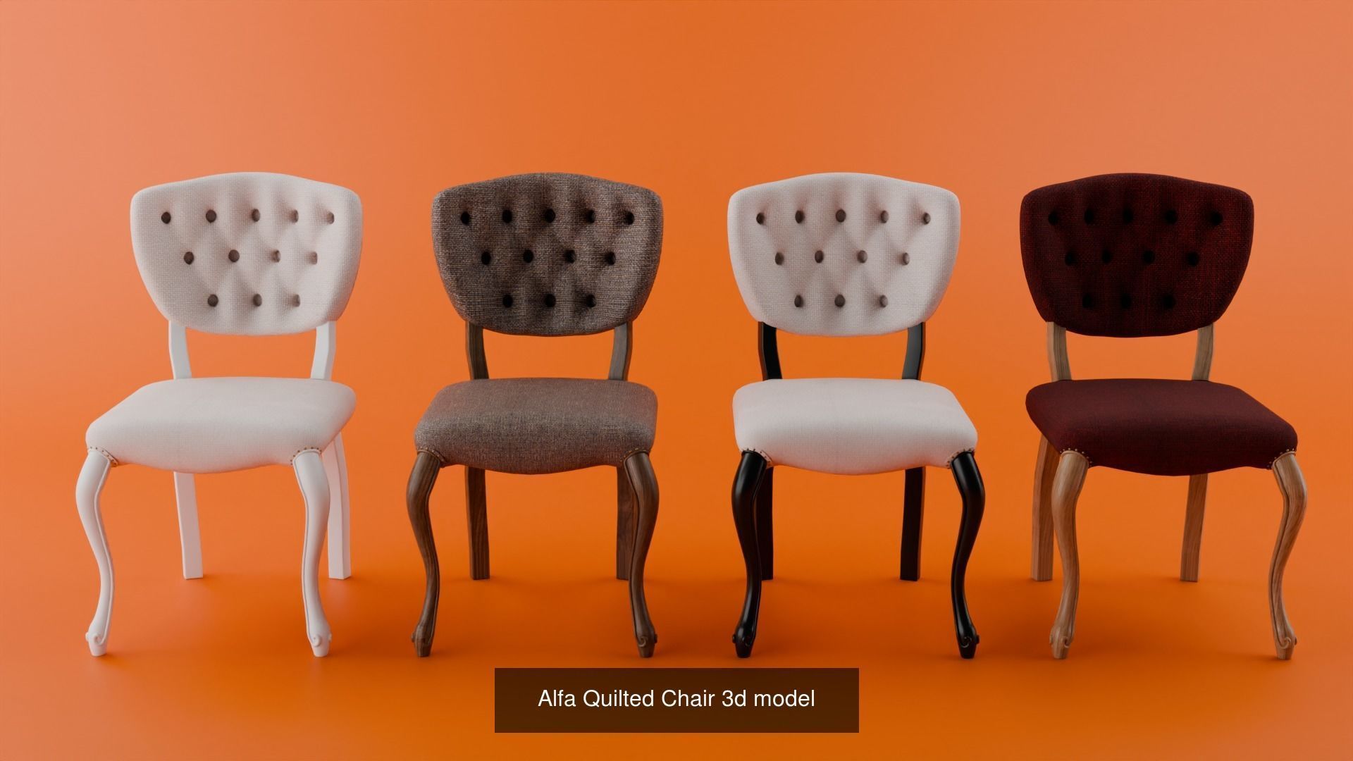 Chair pack 3d models VOLUME I 3D Model Collection_23