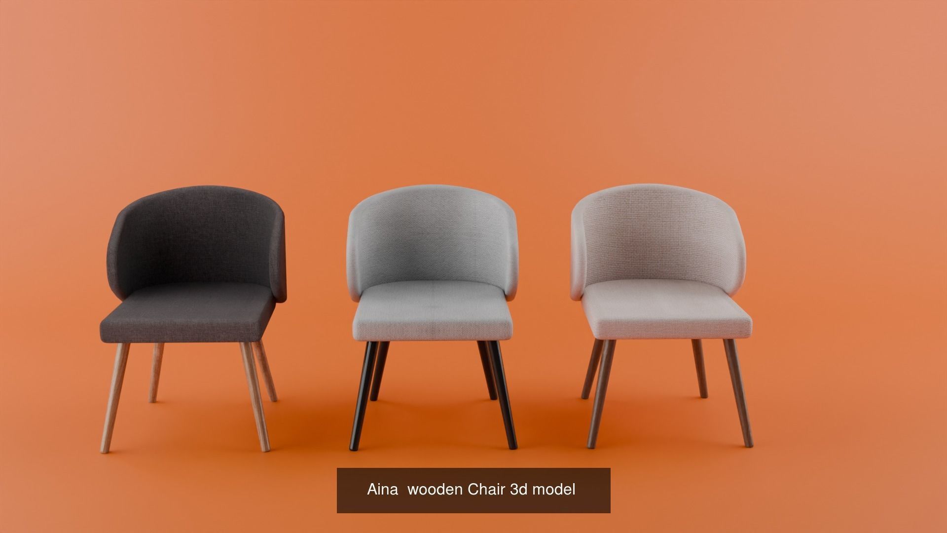 Chair pack 3d models VOLUME I 3D Model Collection_21