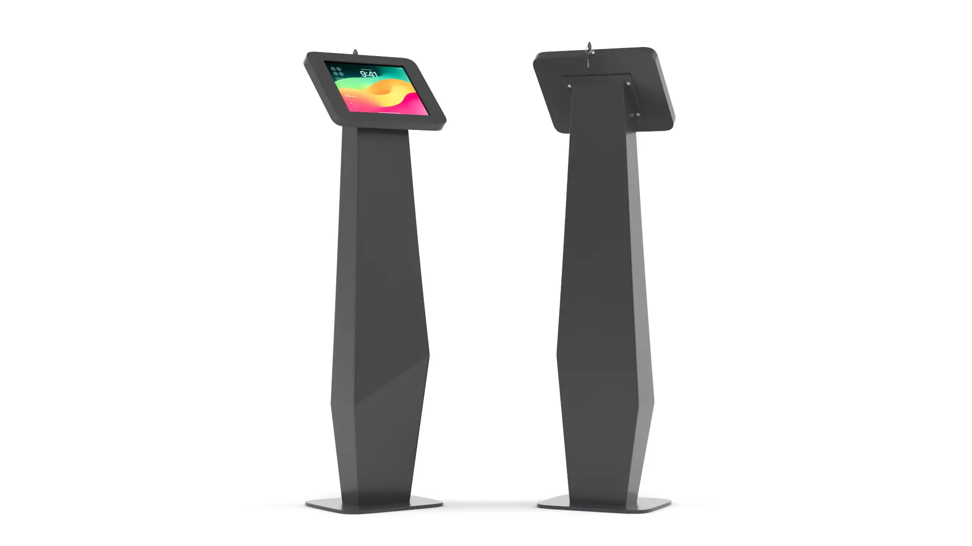 Electronic Kiosk 3D model_0