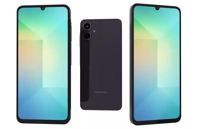 Samsung Galaxy A06 Blue Black