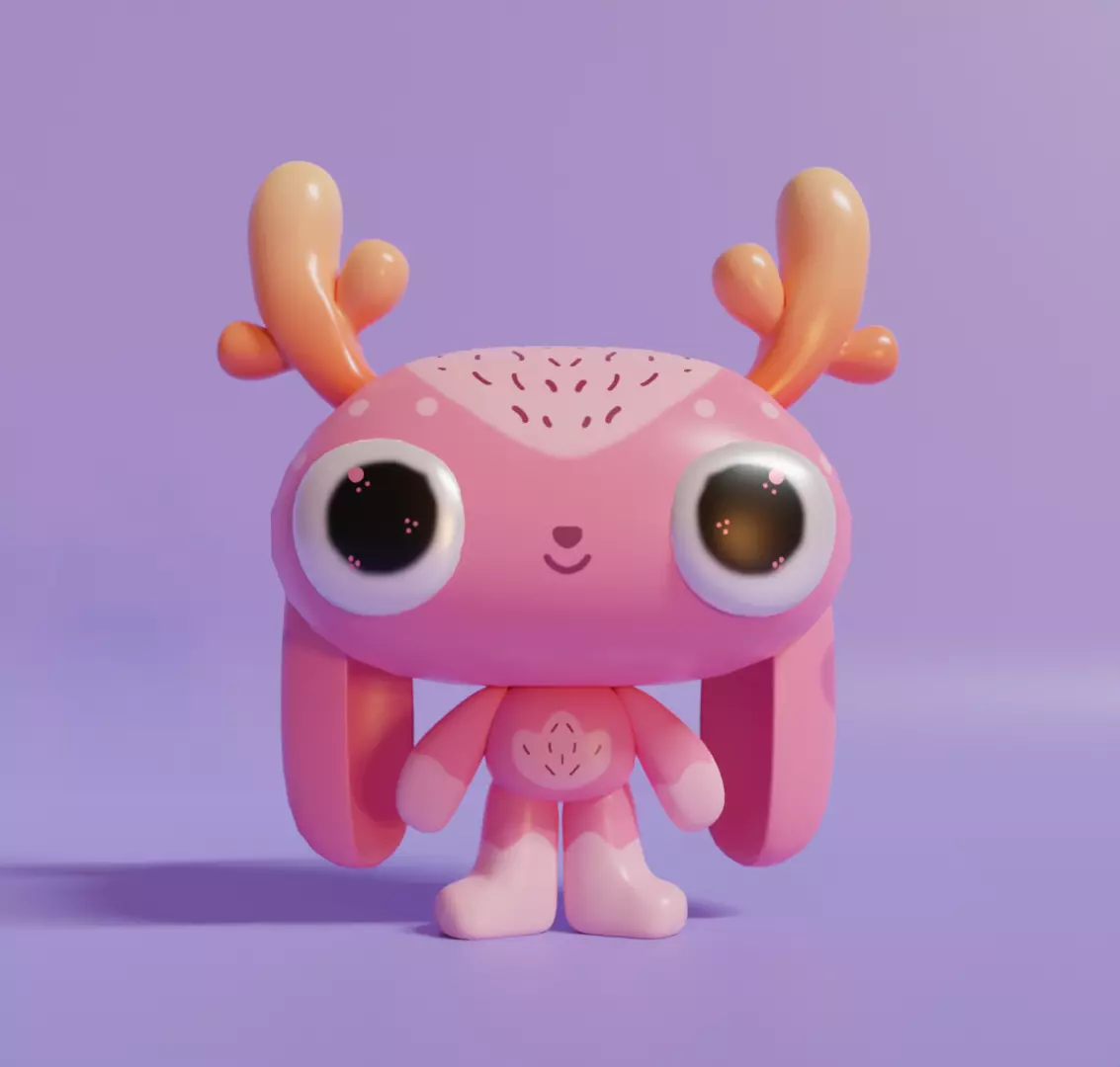 DeePink funko JellyKid Free 3D model