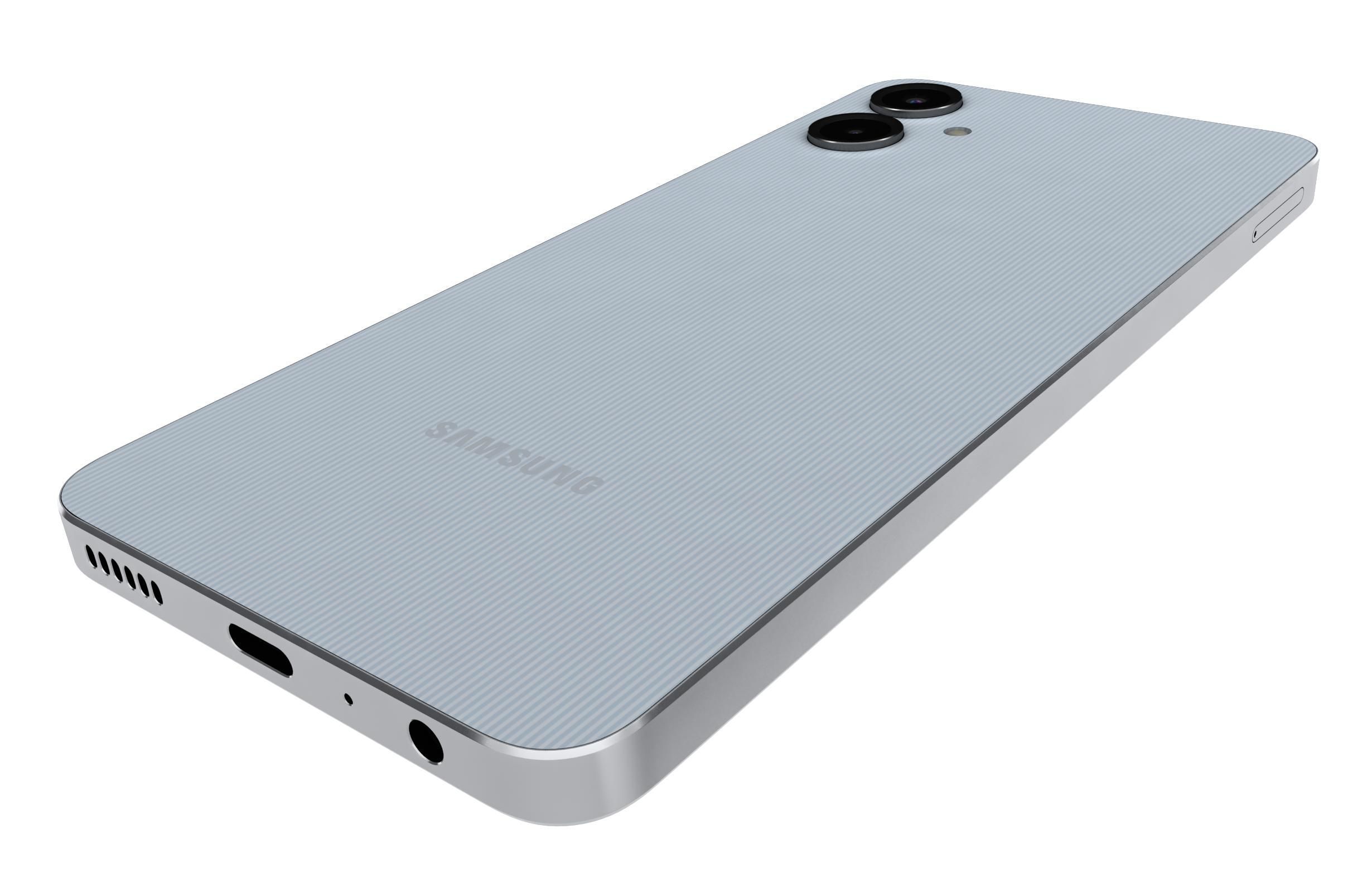Samsung Galaxy A06 Light Blue 3D model_14