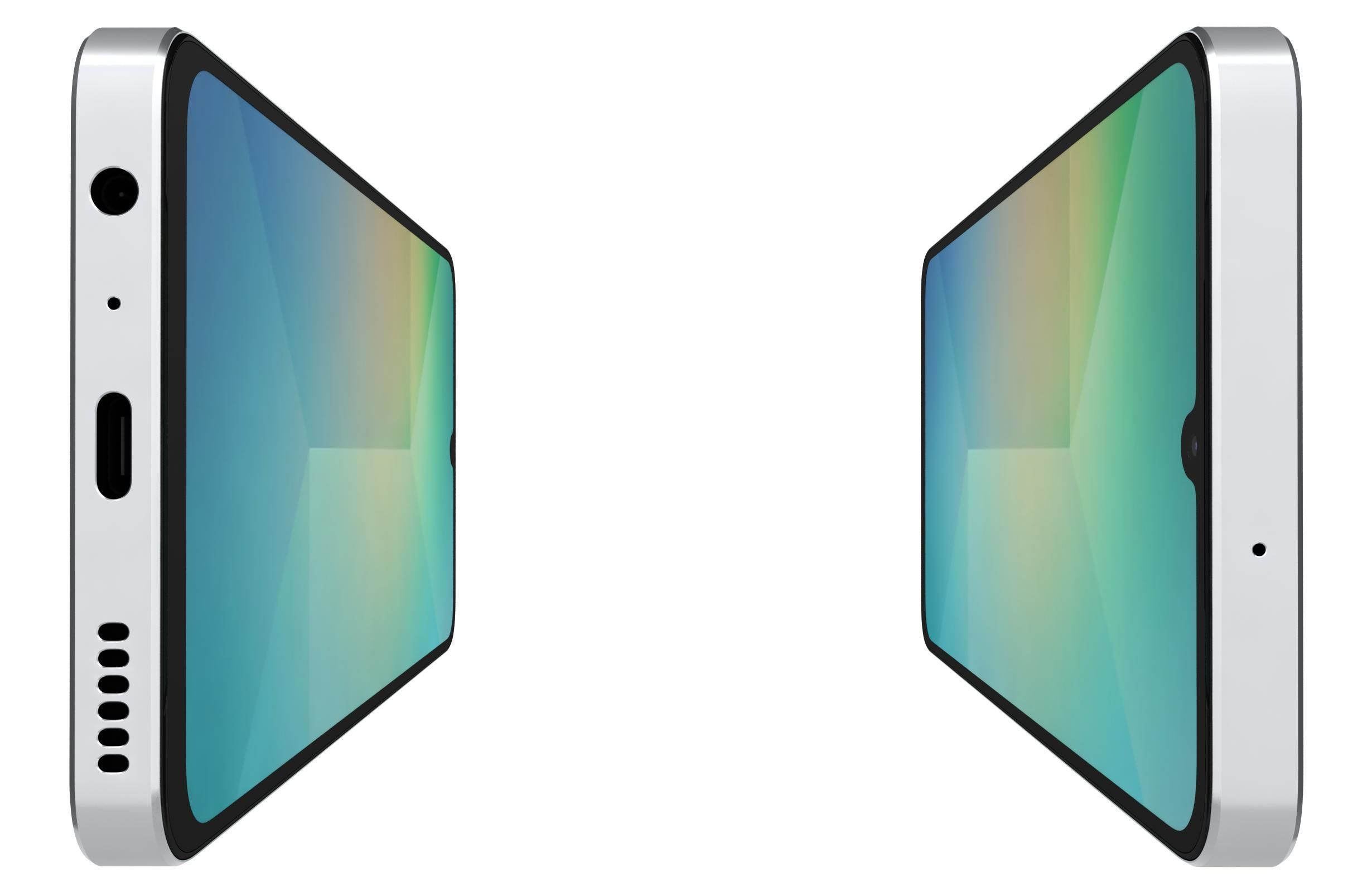 Samsung Galaxy A06 Light Blue 3D model_8