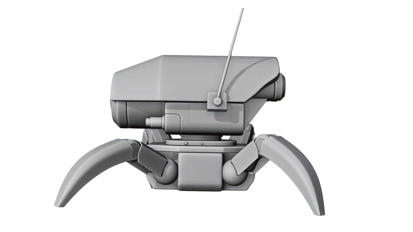 Sci-fi Robot 3D model_11