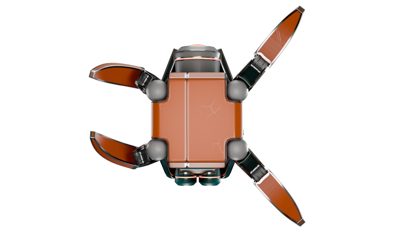 Sci-fi Robot 3D model_6