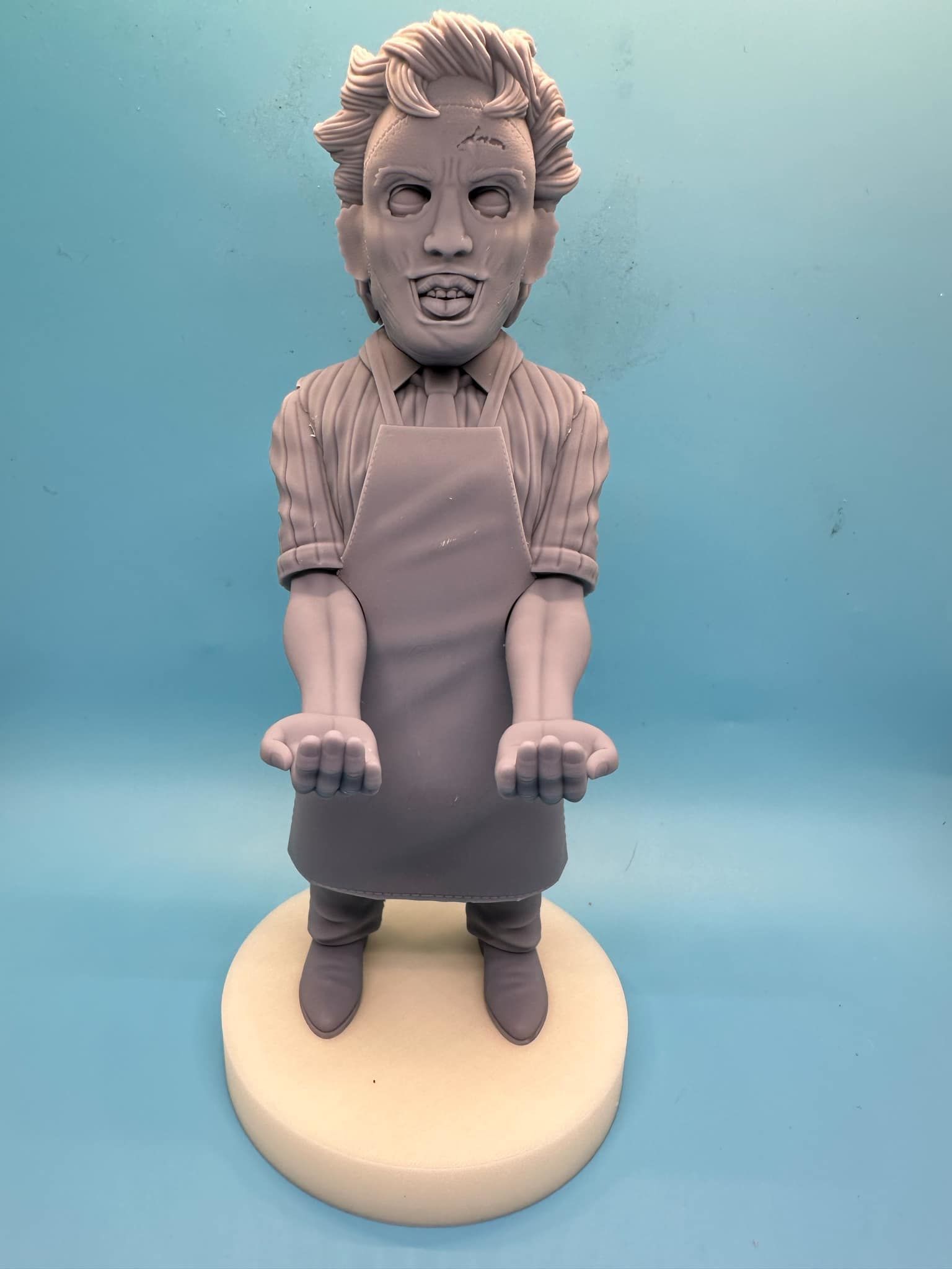 Leatherface Chainsaw Massacre 3D print model_4