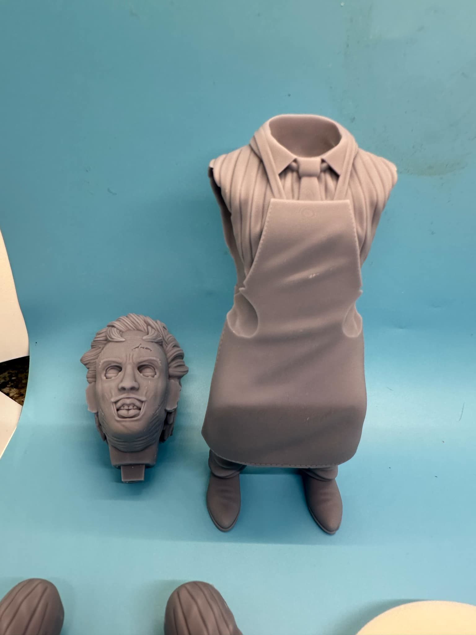 Leatherface Chainsaw Massacre 3D print model_8