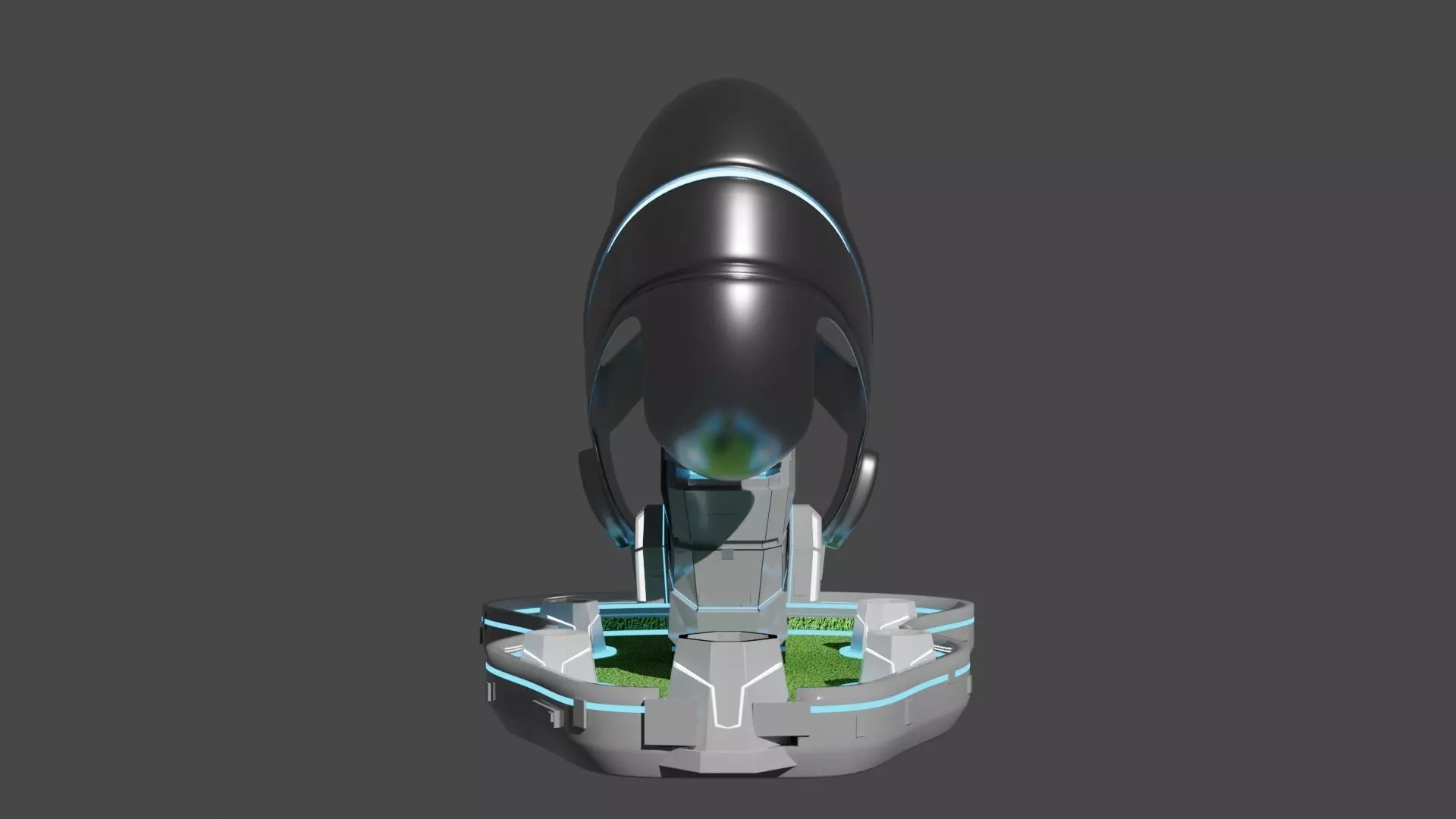 Plant pots for the future 3D model_0