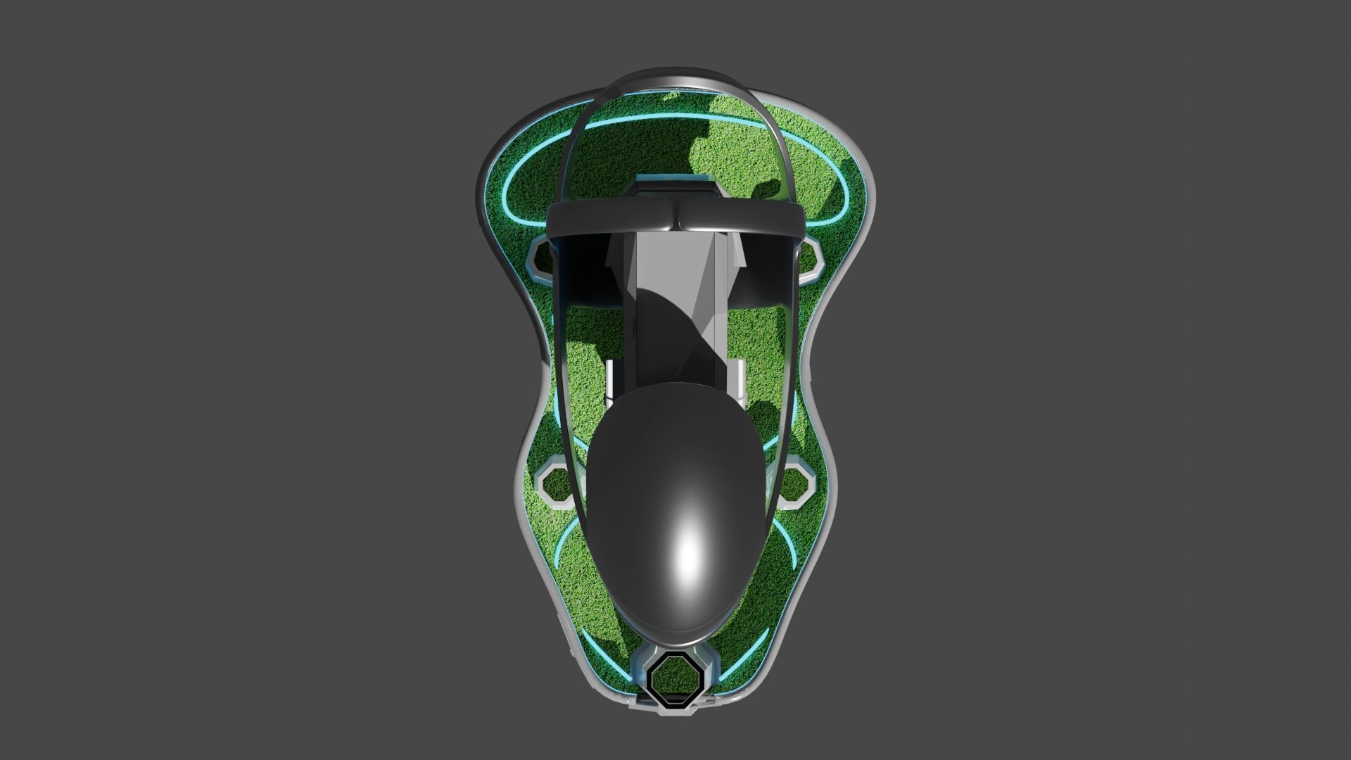 Plant pots for the future 3D model_5