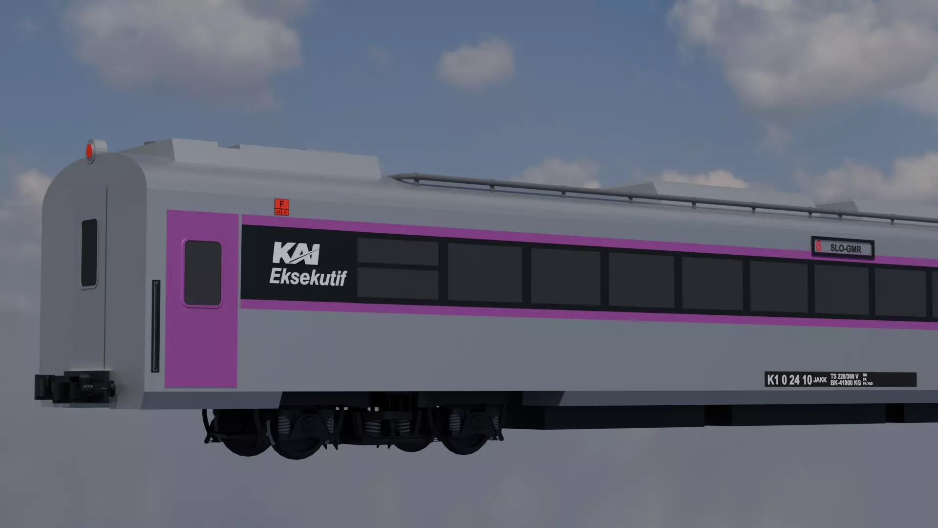 K1 Executive Stainless Steel New Generation KA Argo Lawu 2024 3D model_0