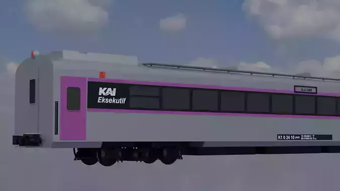 K1 Executive Stainless Steel New Generation KA Argo Lawu 2024 3D model