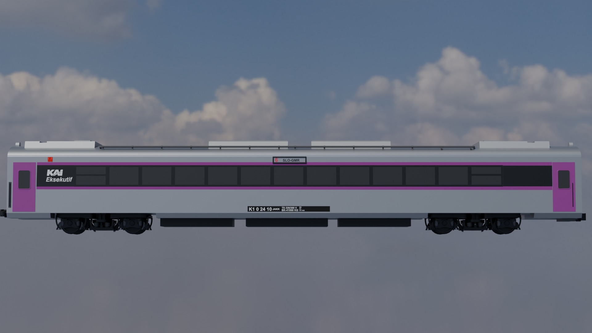 K1 Executive Stainless Steel New Generation KA Argo Lawu 2024 3D model_1