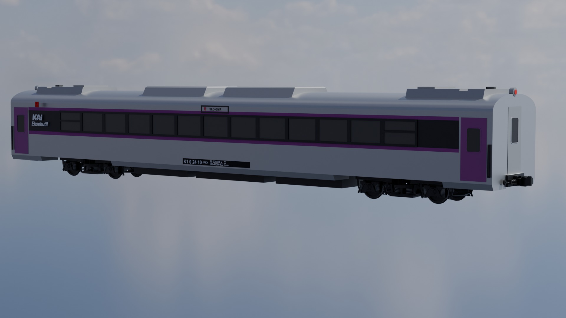 K1 Executive Stainless Steel New Generation KA Argo Lawu 2024 3D model_2